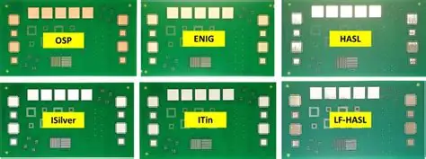 Comparison of PCB surface finishes