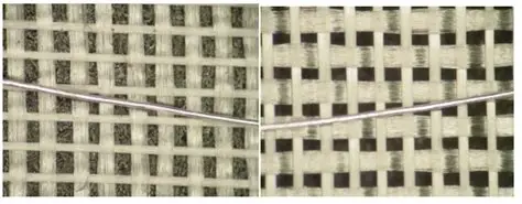 Glass Weave Effect Illustration