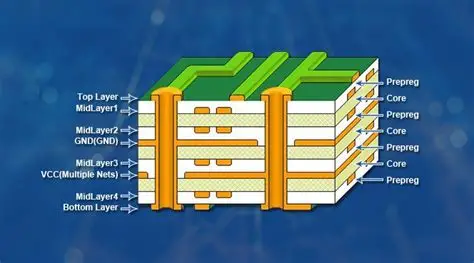 PCB Stackup Cross-Section Example