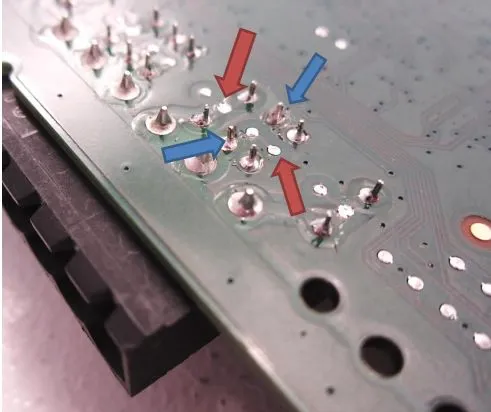 PCB Test Point Layout Example