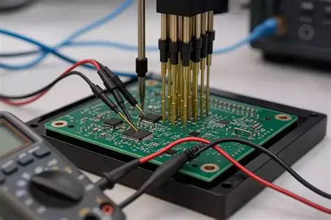 PCB Warpage Measurement Setup