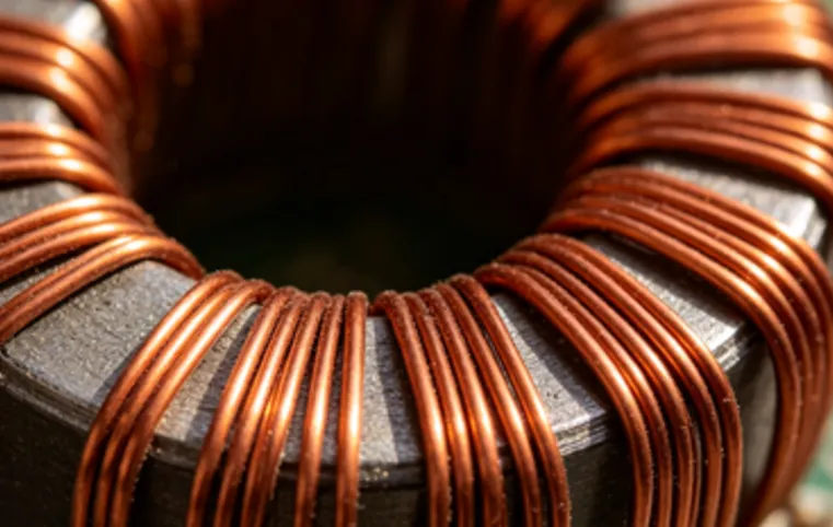 Multilayer winding pattern on a powdered iron toroid for homemade inductor